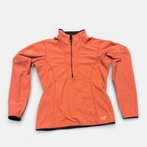 Arc'teryx Delta Women's Small 1/2 Zip Polartec Waffle Fleece